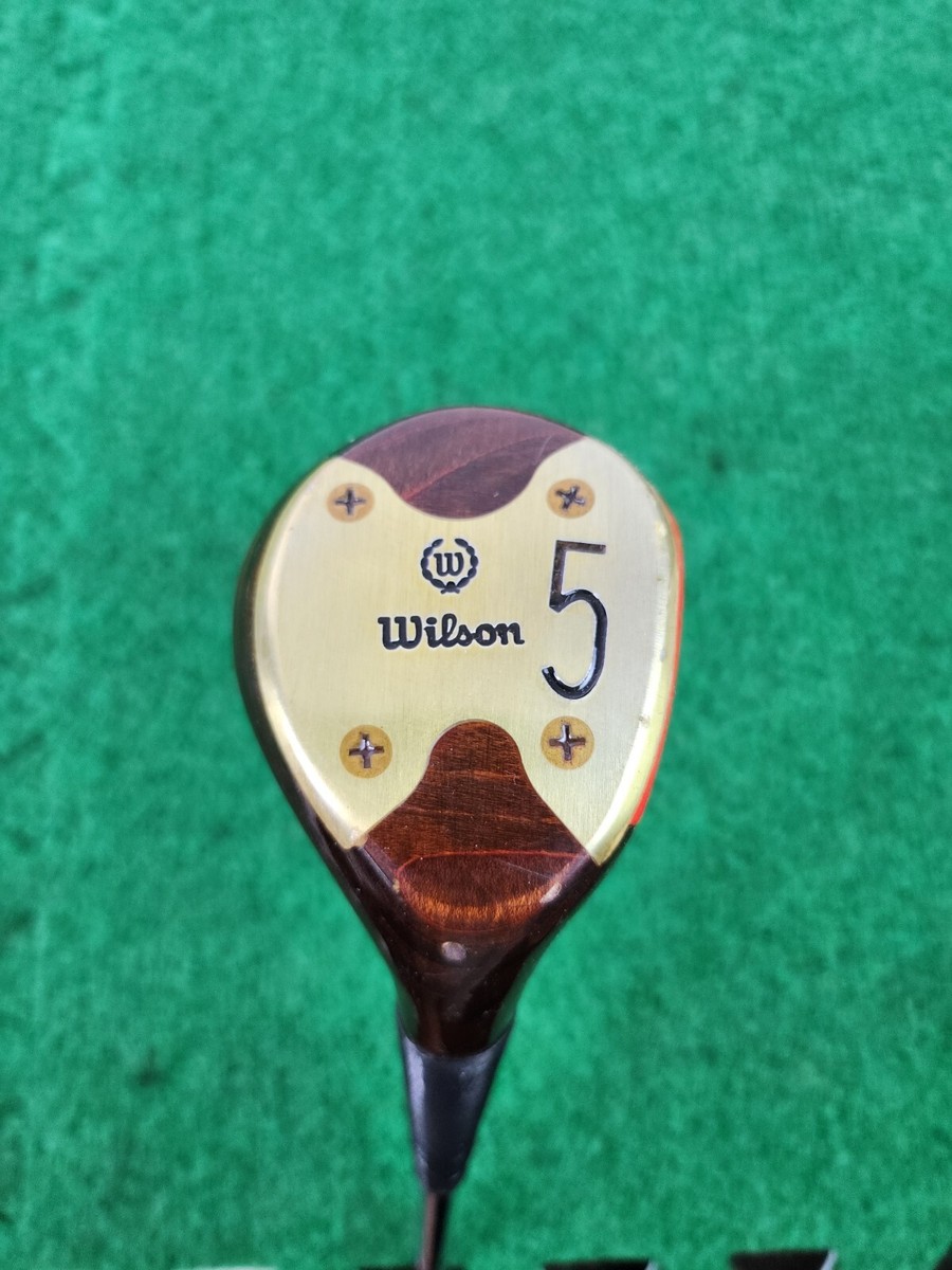 Vintage Wilson WS 1000 5 Fairway Wood RH Matched Flex Steel Shaft