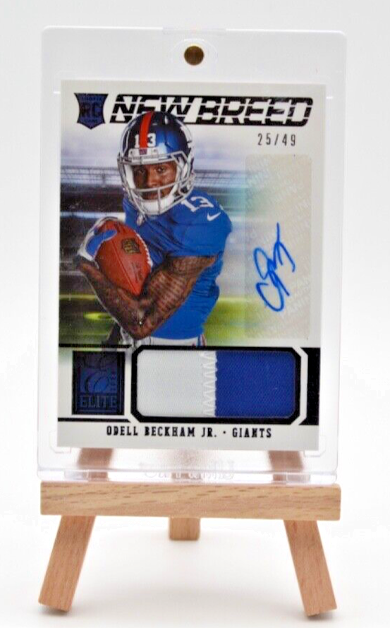Odell Beckham Jr Rookie Card Lot (156 Total OBJ RC Cards) 1/1, Autos ...