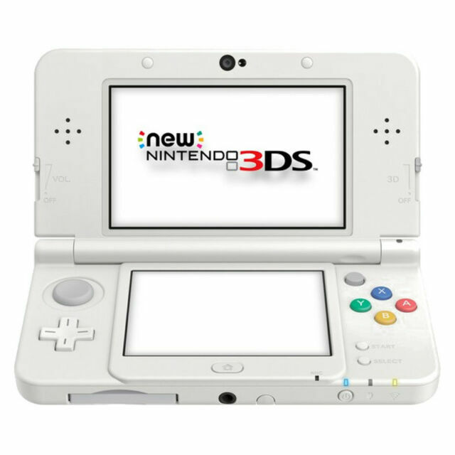 Nintendo New 3ds Super Mario White Edition Gaming System For Sale Online Ebay