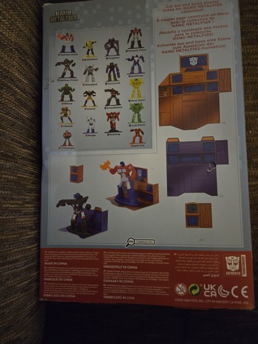 Jada Nano Metalfigs Transformers Series 2 18 Figure Pack 2 Exclusive Brand New - Picture 2 of 13
