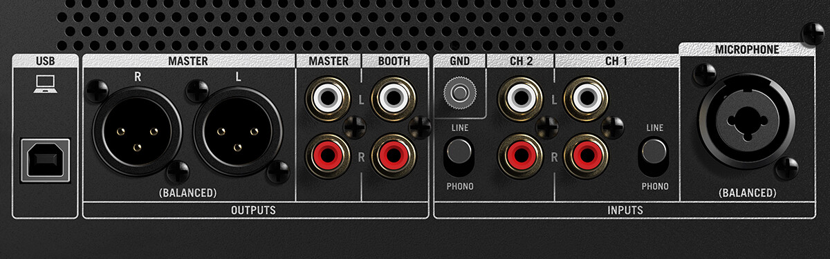 Numark Scratch 2-Channel DJ Mixer for Serato DJ Pro New