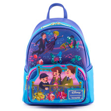 LOUNGEFLY BEDKNOBS AND BROOMSTICKS BEAUTIFUL BRINY BALLROOM MINI BACKPACK - NEW