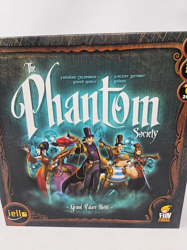 Iello The Phantom Society Grand Palace Hotel Board Game Ghost Hunter 2-4 Players - Image 4 of 4