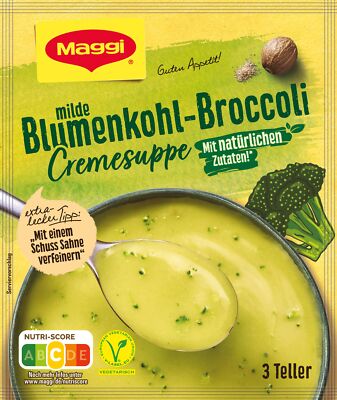 Maggi Blumenkohl-Broccoli Cremesuppe