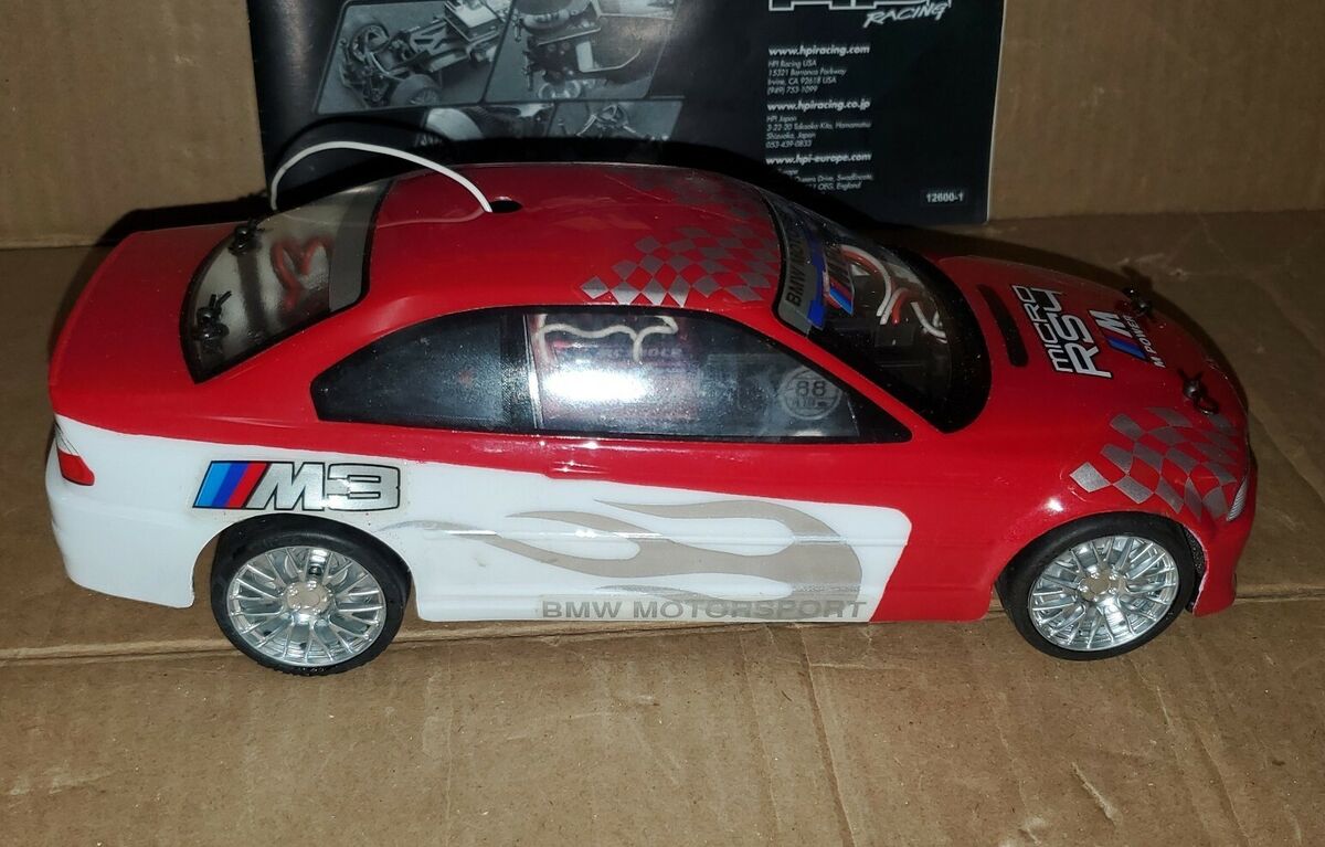 VTG HPI Micro RS4 1/18 4WD BMW M3 with Remote and Box | eBay VTG HPI Micro RS4 1/18 4WD BMW M3 with Remote and Box | eBay