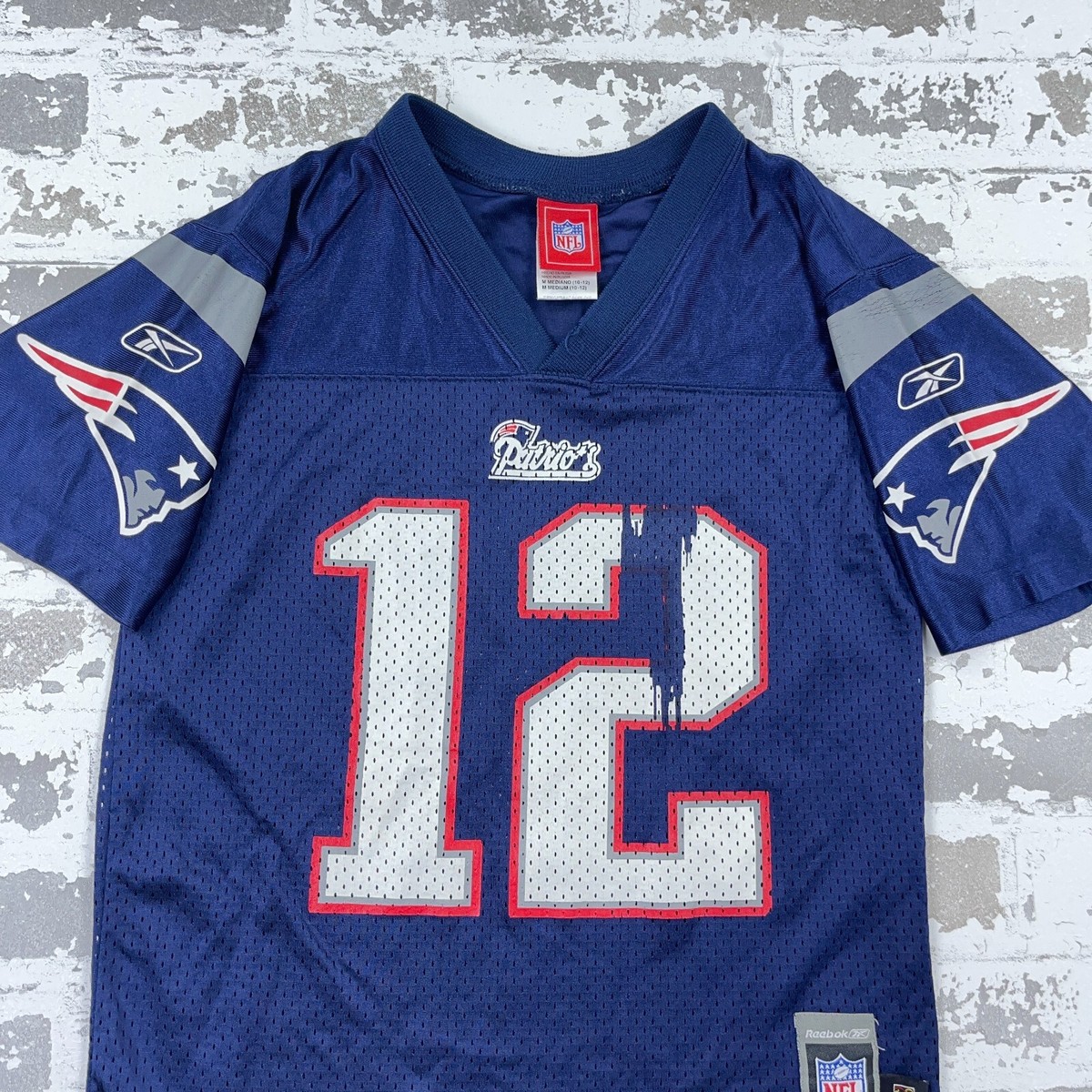 リーボック NFL ニューイングランド・ペイトリオッツ Brady Mitchell & Ness NFL Throwbacks Tom Brady Super Bowl XLII