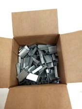 PAC Strapping Products 3CTV6  1-1/4" x 3/4" Open Steel Flat Strapping Seal 200pk