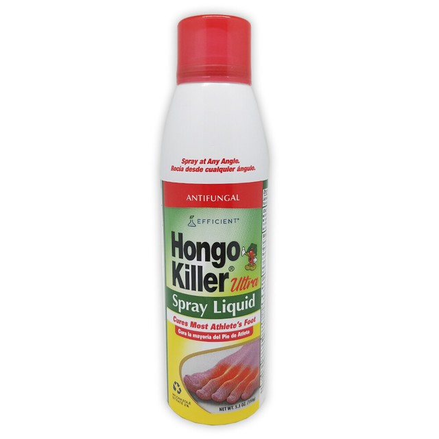 2 Hongo Killer Antifungal Spray. Ringworm & Athlete's Foot Treatment. 5