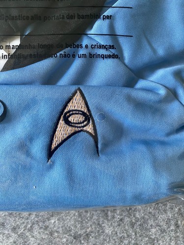 Rubie's Womens Star Trek Blue Science Dress Halloween Costume X-Small (2-6) - Picture 8 of 8
