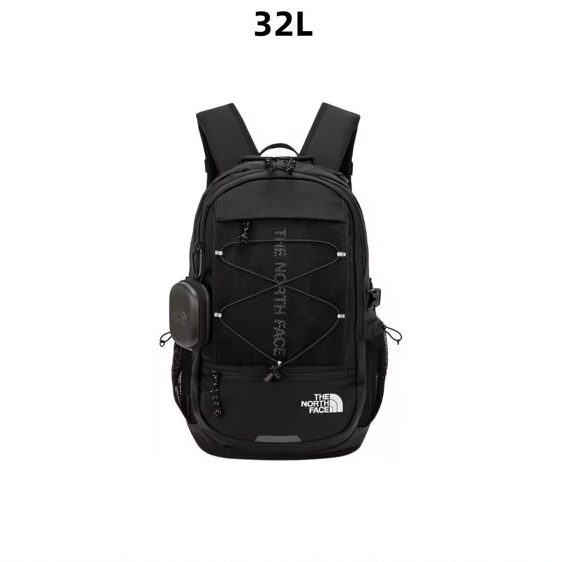 THE NORTH FACE 32L Black Backpack for Men and Women