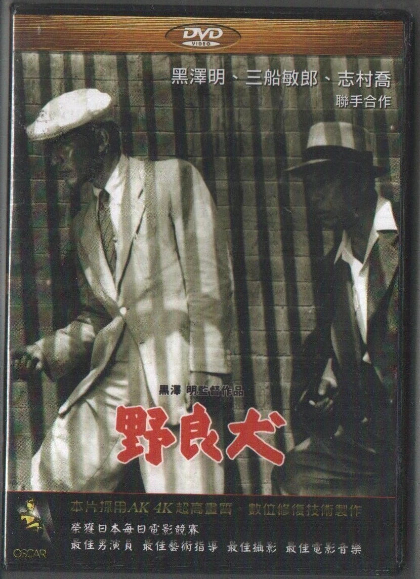 Stray Dog Kurosawa Poster