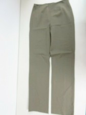 RALPH LAUREN Black Label Wool blend Straight leg Side zip Olive Size 4