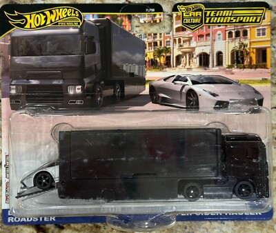 #ad 2025 Hot Wheels Team Transport Lamborghini Reventon Roadster Flipsider Hauler $32.88