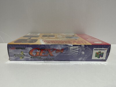 水色時代 DVD-BOX 1 p706p5g Gex 64 Enter the Gecko Nintendo 64 1998 BRAND NEW SEALED