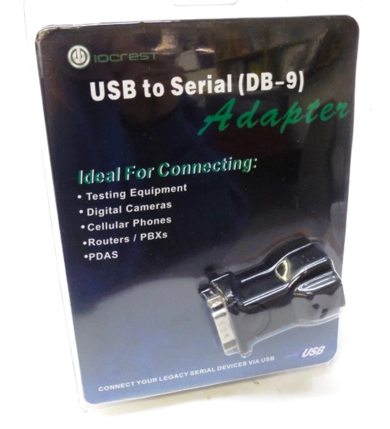 IOCREST USB TO SERIAL (DB-9) ADAPTER CONVERTER SY-USB-S, 9 PIN - Image 3 of 4