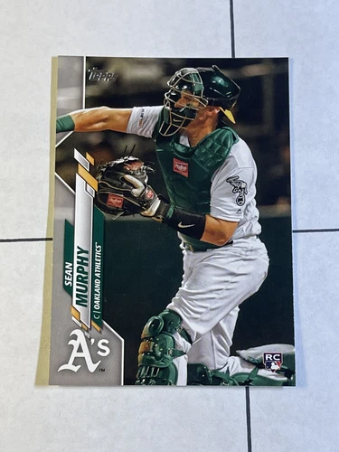 Sean Murphy 2020 Topps Rookie Card RC #317 Oakland A's Braves