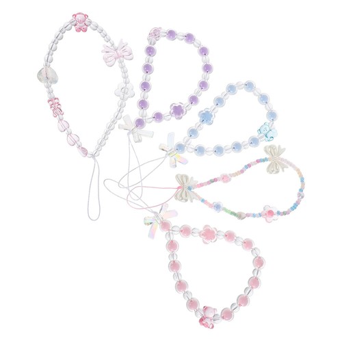 5 Pcs Mobile Phone Chain Miss Cellphone Lanyard Strap Charm Cute Decoration - 第 5/12 張圖片