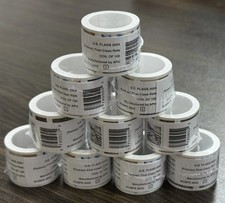 10 Rolls of 100 USPS -POSTAGE-2024 Coil 1000 New Sealed, Free Shipping  