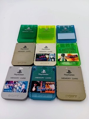 Sony PlayStation 1 (PS1) Genuine 15-Block Memory Card SCPH-1020 (5days)