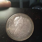 Antique Vintage 1972 Canadian Silver Dollar Uncirculated in Presentation Case