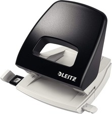 Leitz Büro Locher aus Metall, Für 25 Blatt,...