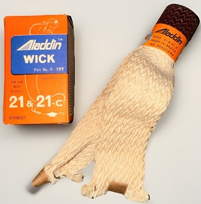 Aladdin Wick Model 21 & 21c Burners NOS in Box Genuine Vintage Part
