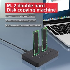M.2 SSD Docking Station Duplicator SATA SATA SSD Solid State Drive Enclosure