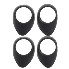 4 Pcs Rubber Eyepiece for Telescope Cap Lid Microscope Lens Guard