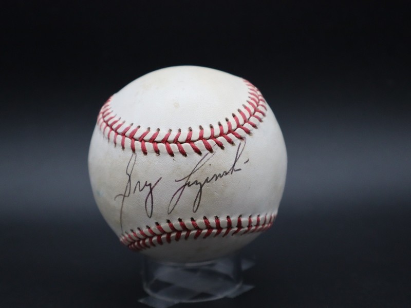 Greg Luzinski Signed Baseball Autograph Auto PSA/DNA AP67091