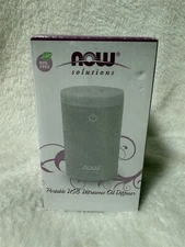 NOW SOLUTIONS PORTABLE USB ULTRASONIC OIL DIFFUSER W/ CARRY BAG "GRAY"