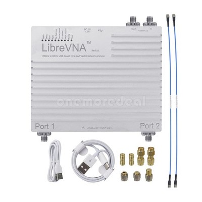 2025 Upgraded LibreVNA 100K-6GHz USB Based Full 2-Port Vector Network Analyzer