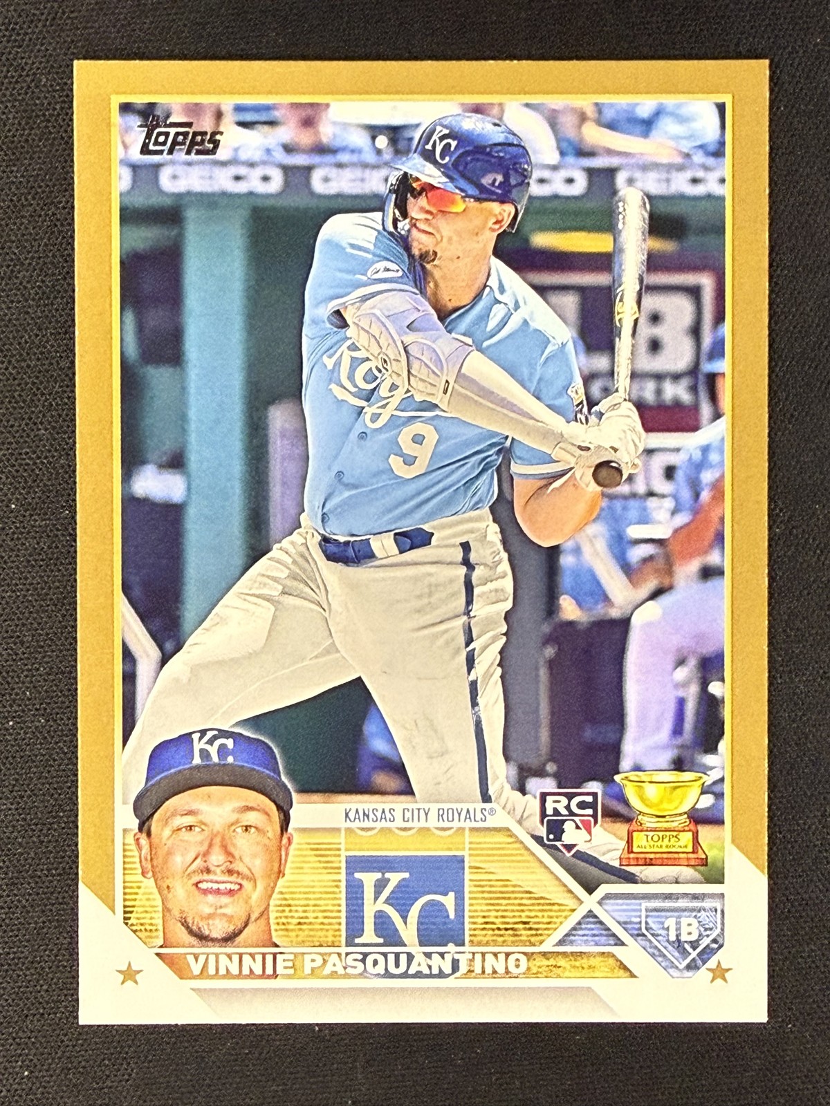 2023 Topps Series 1 - Vinnie Pasquantino #302 Gold /2023 (RC)