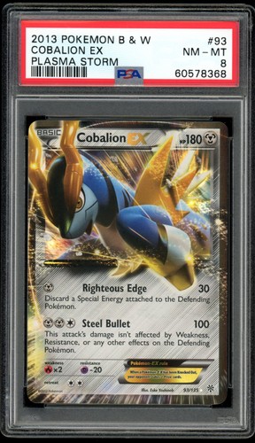 Cobalion-EX graded PSA 8 for sale on eBay