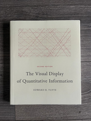 The Visual Display of Quantitative Information by Edward R. Tufte
