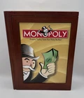 Monopoly 2005 Vintage Game Wooden Book Shelf Edition Hasbro