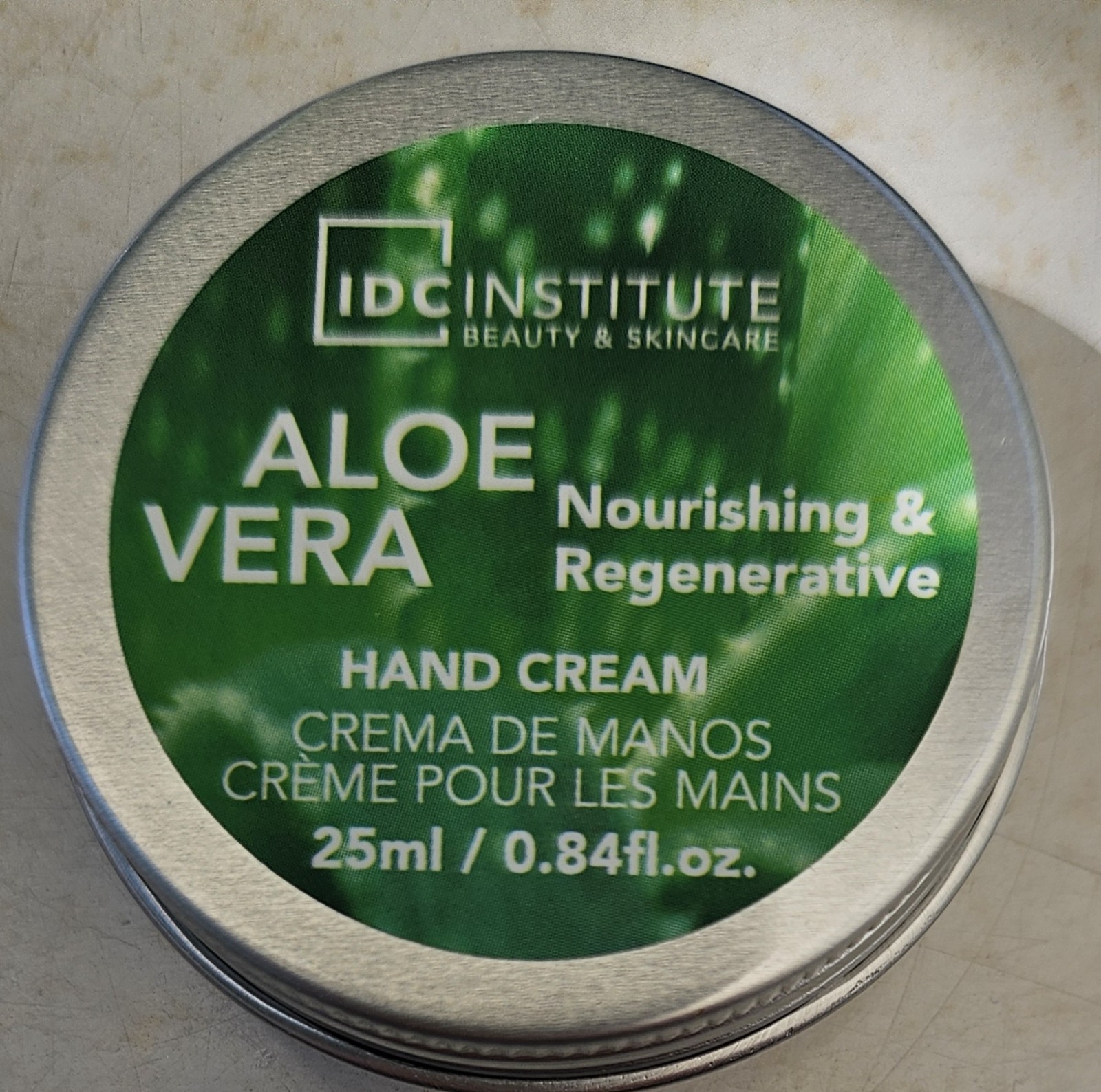 IDC Institute Hand Cream, 25ml Tin, Nourishing & Regenerative