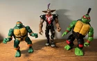 Teenage Mutant Ninja Turtles TMNT Vintage Toy Action Figures Lot of 3
