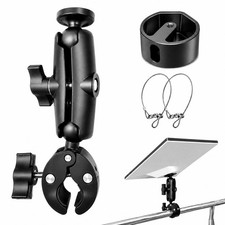 Starlink Mini Mount for 2026/2025, Clamp with Pipe Black