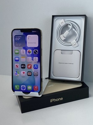 Apple iPhone 13 Pro A2483 1TB Gold 98% battery health Clean ESN Unlocked