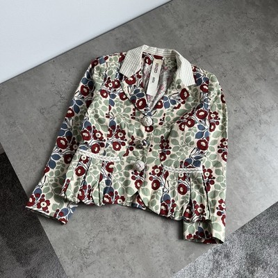 Vintage Kenzo Defile Flower Womens Blazer 38