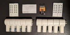 Etekcity ZAP L-Series Remote Outlet Switch 10 Outlets & 4 Remotes XTRA Batteries