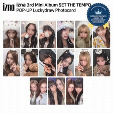 IZNA 3rd Mini Album SET THE TEMPO Soundwave POPUP Lucky Draw Photocard