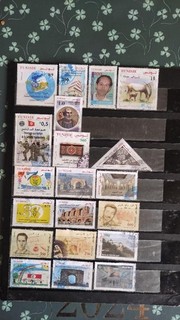 20 TIMBRES DE TUNISIE LOT 03072026 TUN 999