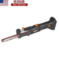 Cordless Variable Speed Detail Sander Auto-Tracking Belt Tool 1000-1600FPM New