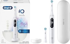 Oral B iO Series 7 Electric Toothbrush White Alabaster 1 Brush Head Smart Clean