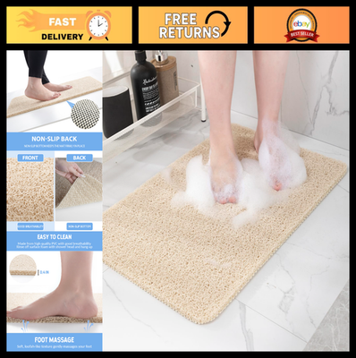 #ad Non Slip Bath Mat 32quot;x17quot; Quick Drying Shower Mat Foot Scrubber for Bathroom $55.99