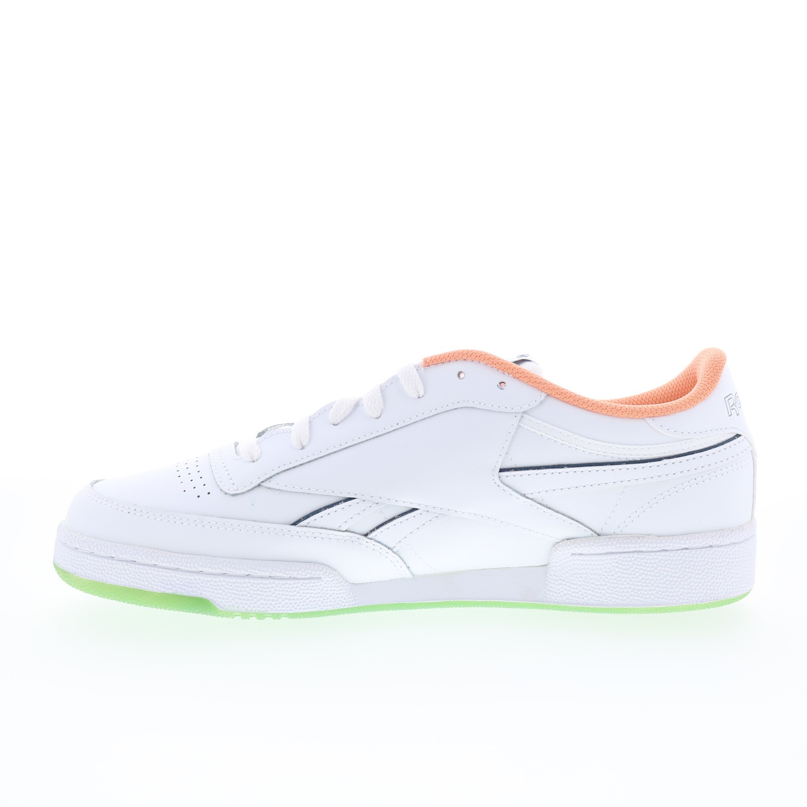 Reebok Club C Revenge Mens White Leather Lace Up Lifestyle Sneakers Shoes 11 thumbnail 5