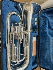 Yamaha YEP-321 Euphonium 4-Valve with Carry Case Silver Finish