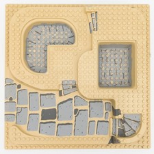 Lego Classic Piastra 3D Beige Tan 32x32 Avventurieri Sfinge Egitto 5978 6092pb03