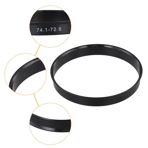 Wheels Alignment Support Kit for BMW Vehicles with Centering Rings Black - Picture 7 of 12